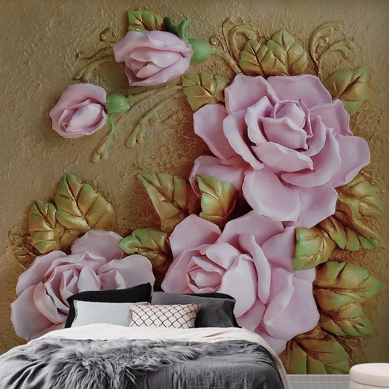 Non woven Wall Mural Photo Wallpaper Poster Picture Image Roses 