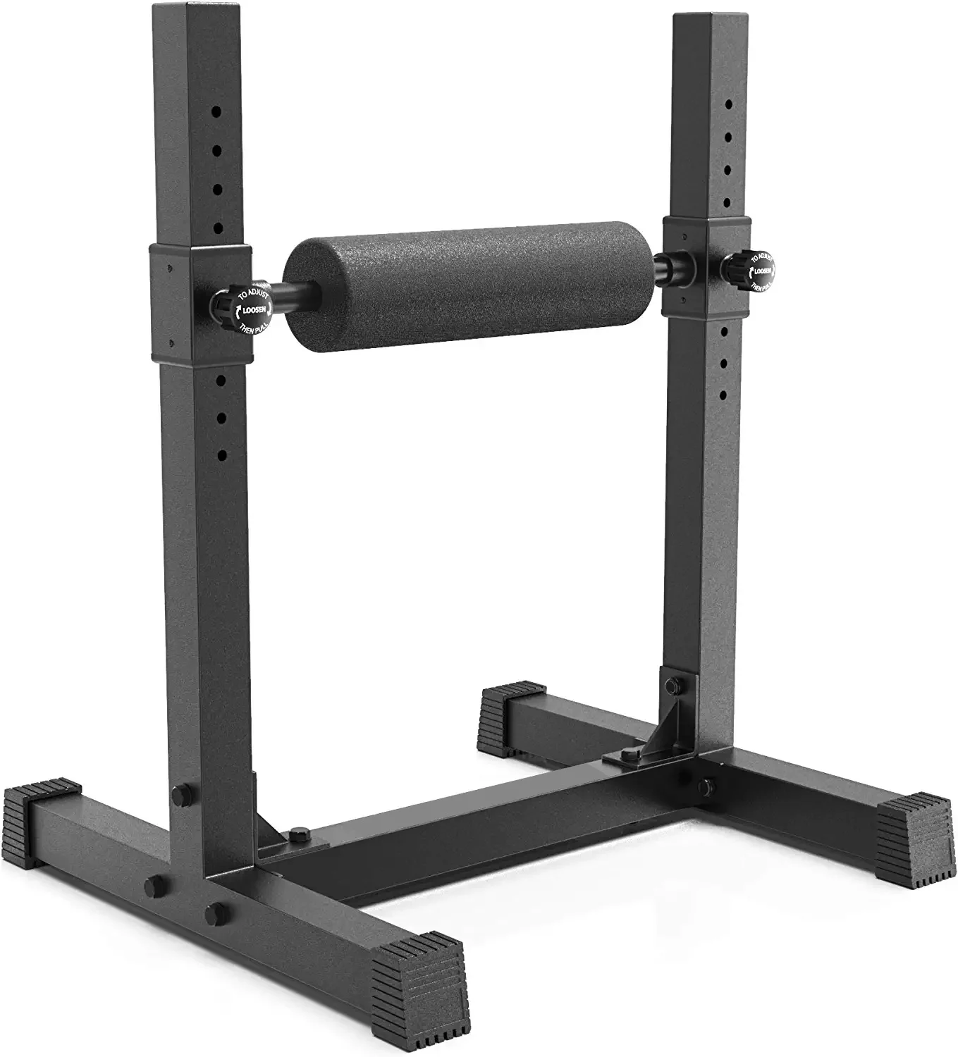Wellshow Sport Single Leg Squat Roller Stand Adjustable Durable