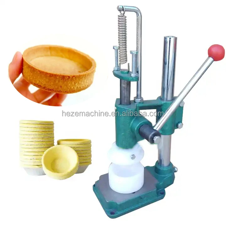 Manual High Fat Meat Pie Molding Forming Machine Choco Pie Crust Press Machinery Pie Making Machine for Home Use