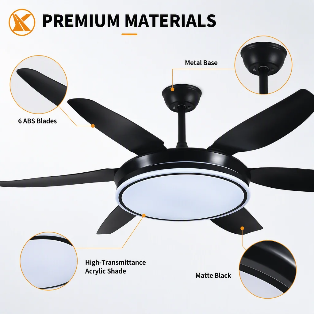Ceiling Fan, LED, 6-Speed - detail 14