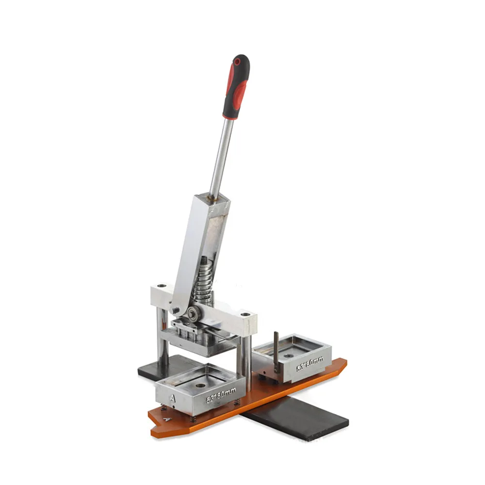 50*50mm 80*53mm Manual Rectangle Fridge Maker Machine Allmetal