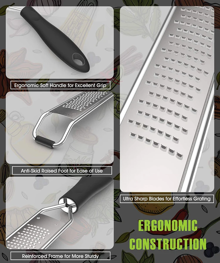 High Quality Kitchen Fruit Grater Stainless Steel Deiss Pro Citrus