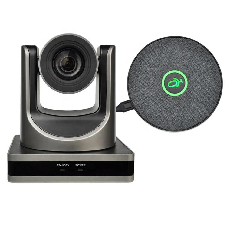 Дешевая система видеоконференций с USB-камерой, видеоконференции Full HD 1080p 12X Zoom