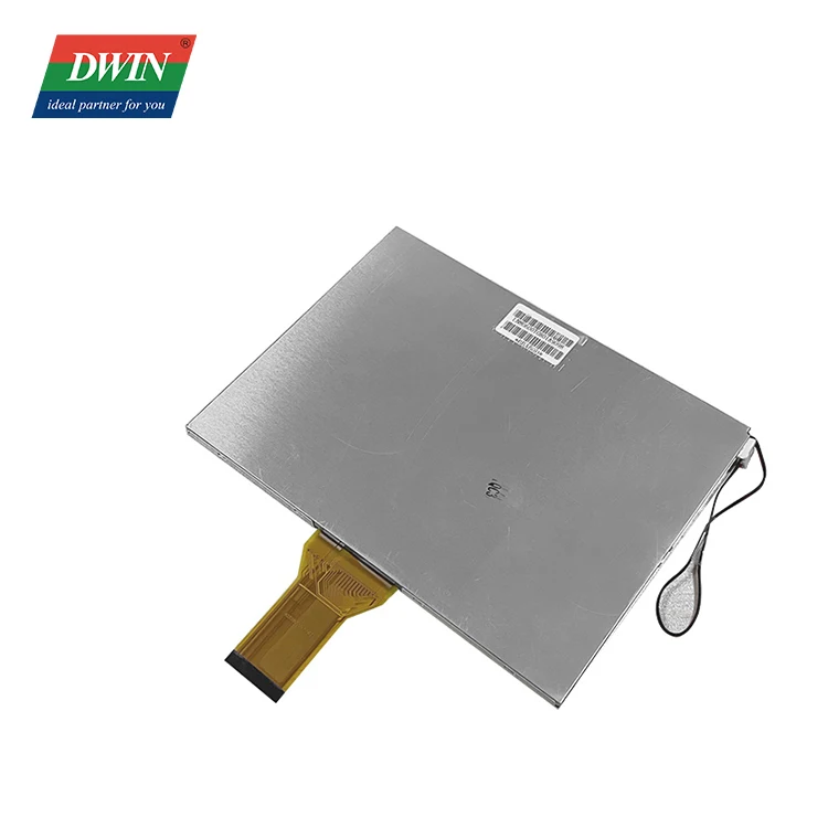 DWIN 8 Inch 800x600 TN TFT LCD Display Monitor Lcm Tft 900nit RGB Capacitive Resistive Touch Screen Lcd Module