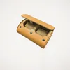 Caja de reloj doble marrón claro