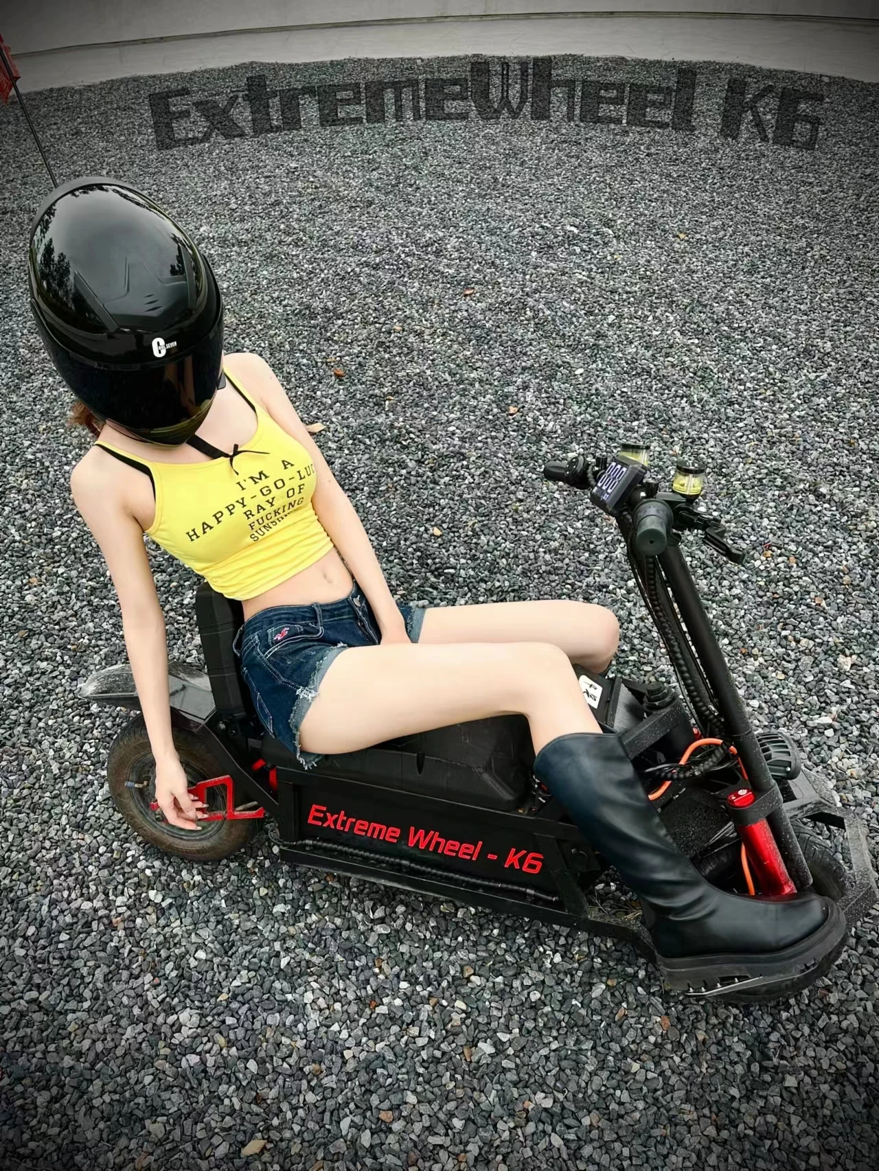 2023 New Begode Extreme Bull K6 Electric City Motorcycle 13 Inch K6