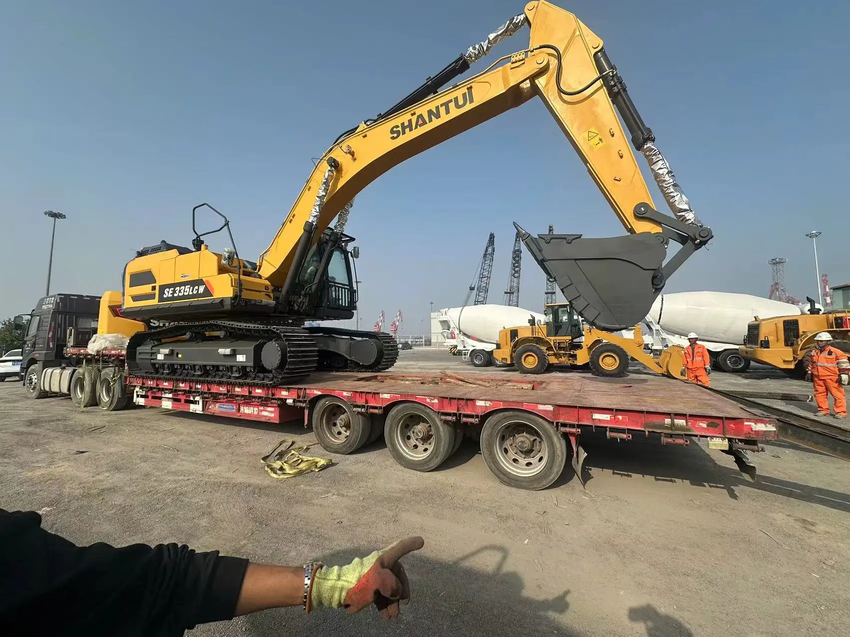 Shantui New 30Ton 33ton Hydraulic Crawler Excavator SE305LCW SE335LC with Good Quality Hot Sale in Africa