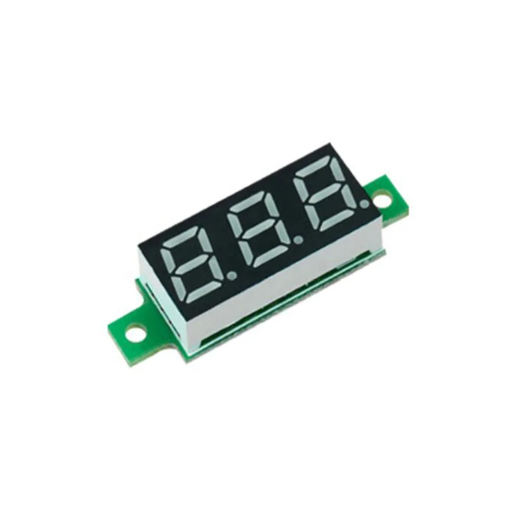 Amazon | 5本のミニLEDデジタル電圧計青3線0.36インチデジタル