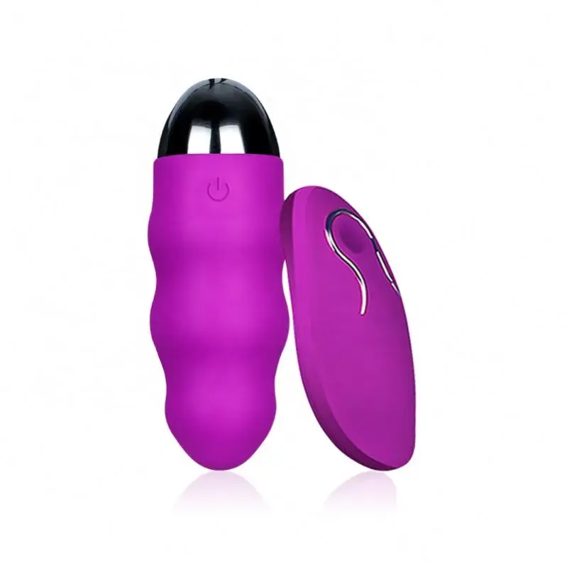 Waterproof Silent Vibrators Wireless Remote Control Love Egg Vibrating Bullet Vibrator Adult Sex Toys for Woman