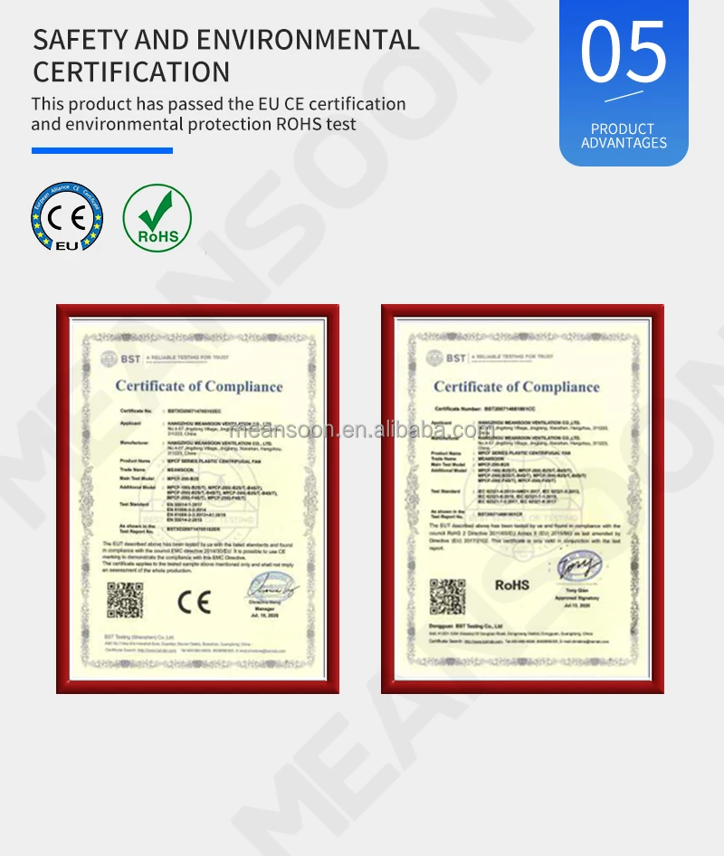 Mpcf-250-b2t-vf Duct Fan, Plastic, IP54 - detail 24