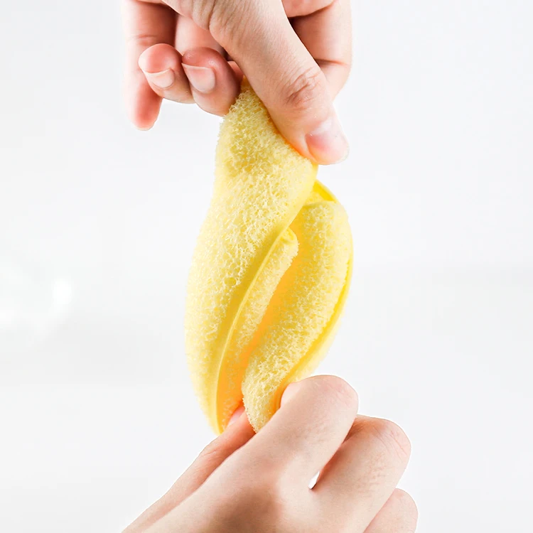 Натуральная губка Konjac, отшелушивающая губка для лица, очищающая губка для лица