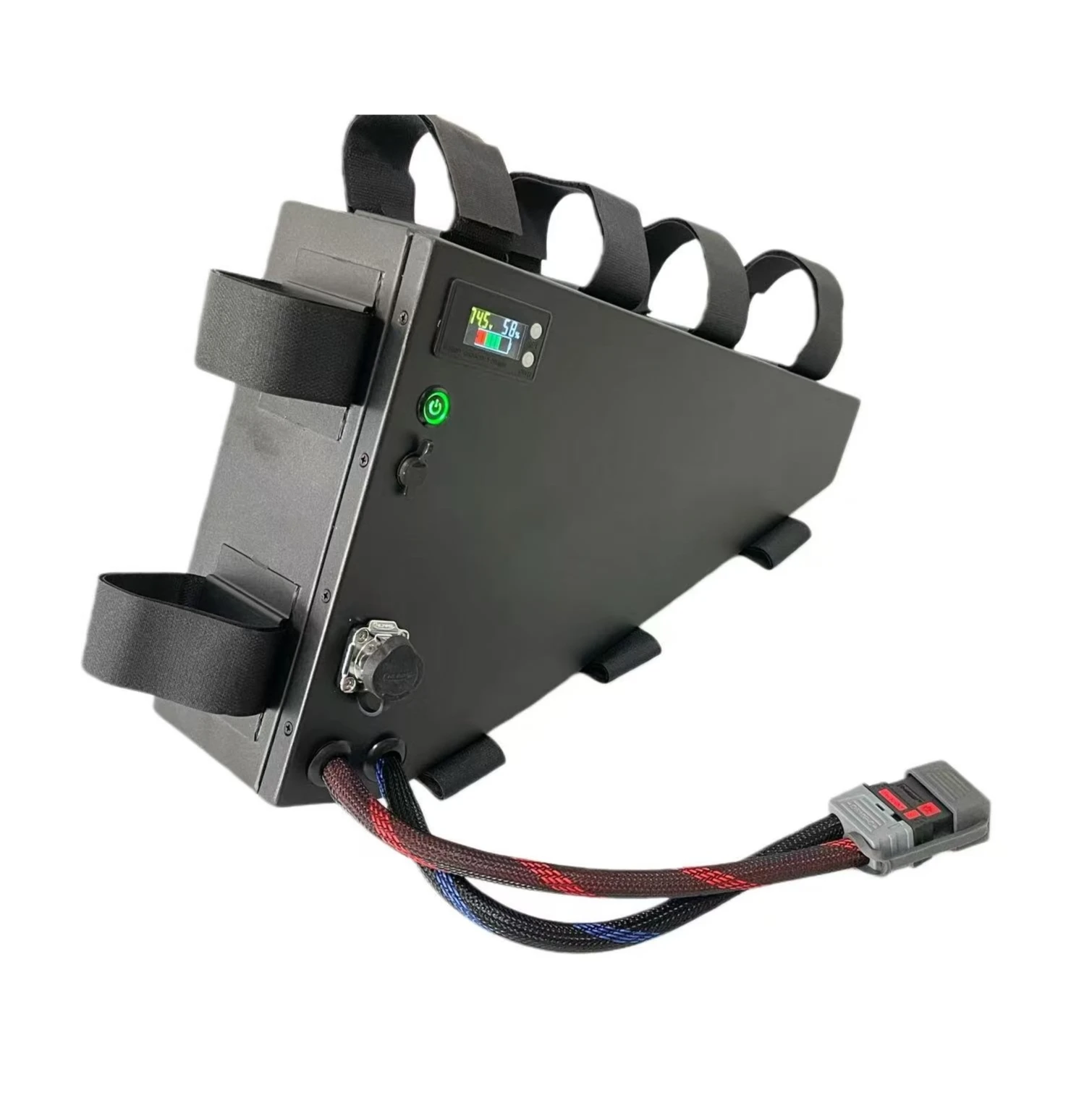 Batterie Lithium Triangle 72V 26AH Pour Moteur 3000W – Marque Risunmotor Avec Chargeur 6A (neuf)