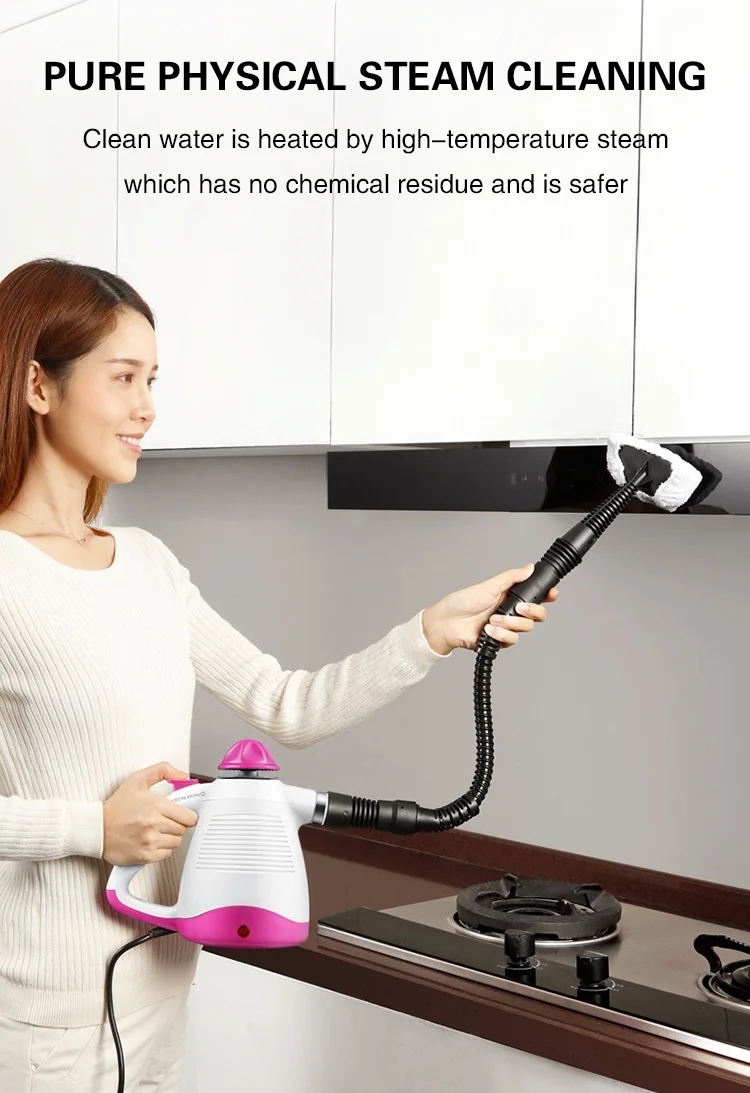 Electric Steam Pressure Washer 450ml Steam Cleaner Steam Pressure 3