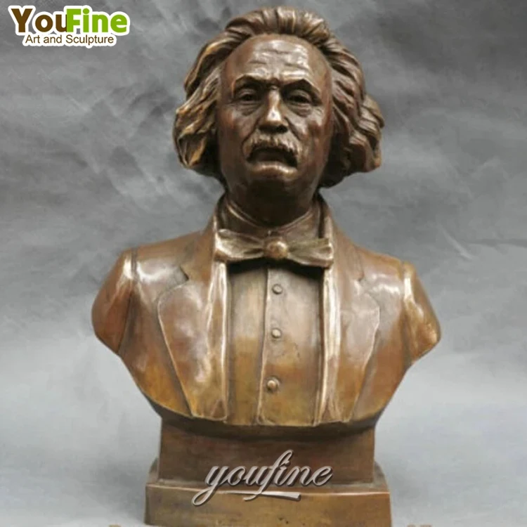 Custom Life Size Famous Bronze Bust Einstein Statue Sculpture Buy