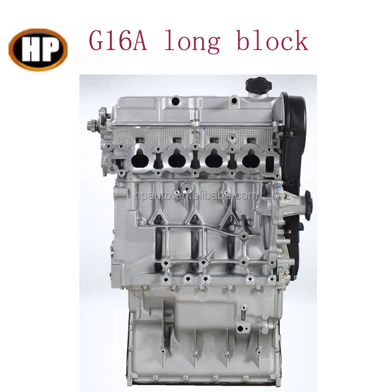 G16A Engine Assembly Motor Long Block 1.6L for Suzuki Vitara & Jimny ...