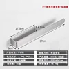Towel bar-long-brushed