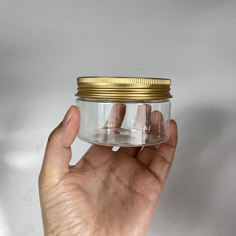 3 Oz 5 Oz 8 Oz 16oz Small Empty Clear Body Scrub Container Jars With