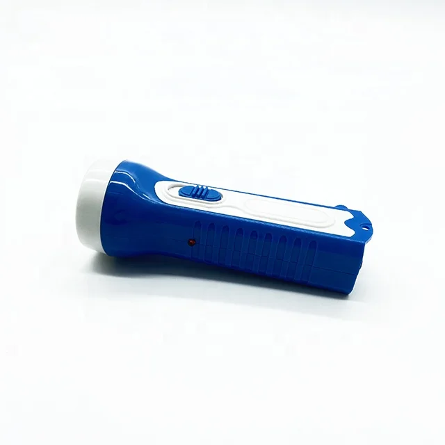 Rechargeable High Powerful LED Torch Flashlight with Charging Plug