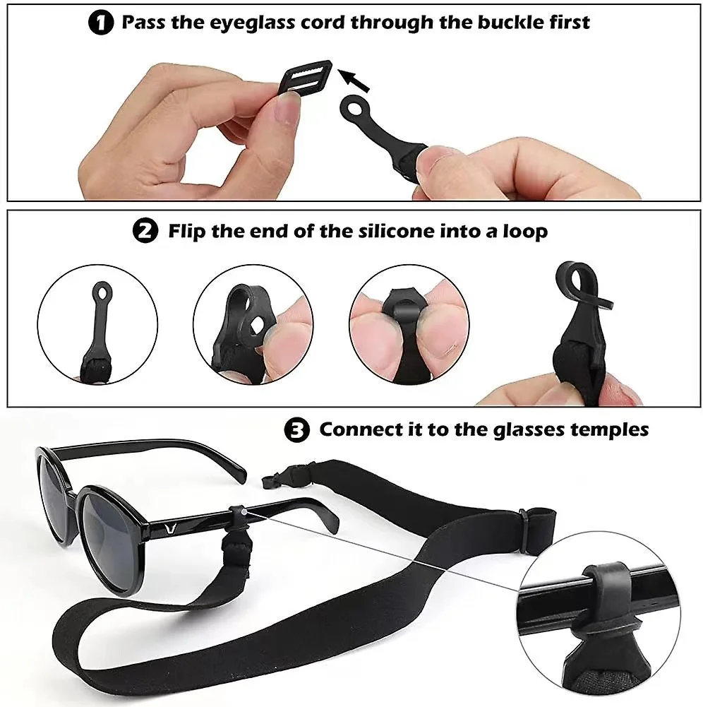 Floating Sunglasses Strap Cord Lanyard Adjustable Floating Eyewear