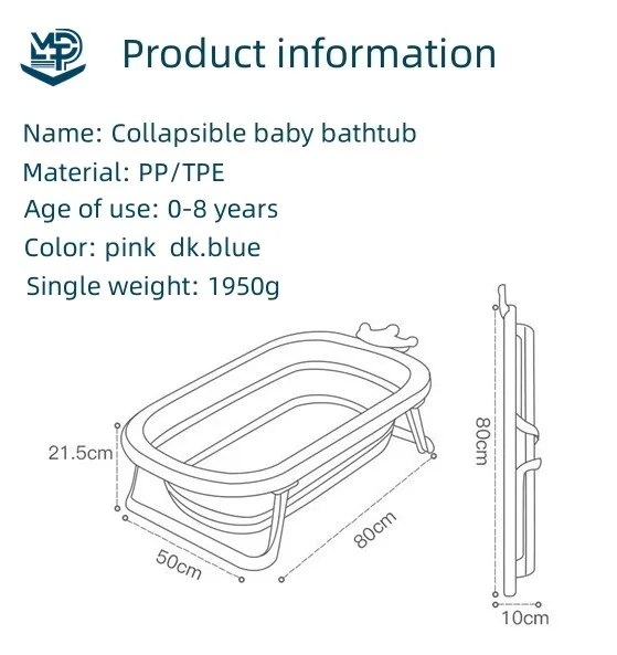 Collapsible baby bathtub net pocket newborn large bathtub can sit and lie bathtub supplier