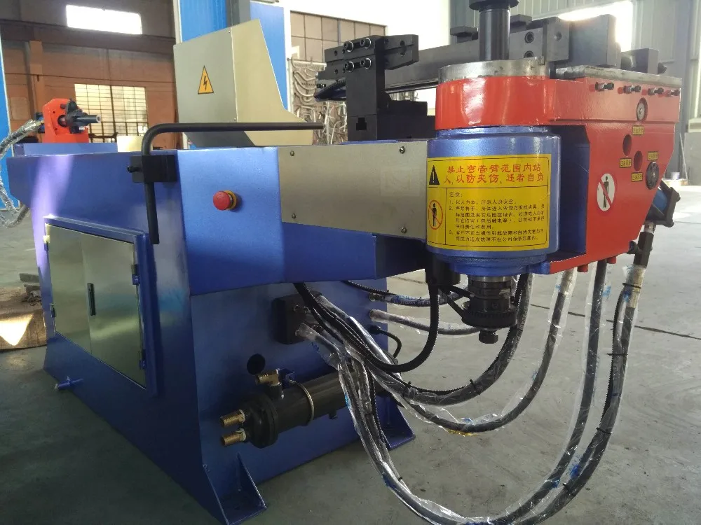 DW38NC Semi Automatic Hydraulic Pipe Bending Machine Rebar Bending Machine Steel Rod Bending Machine Tube Bender Pipe Bender
