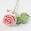 Mengsi Wine Glass Rose Bouquet - Gradient Skin Pink