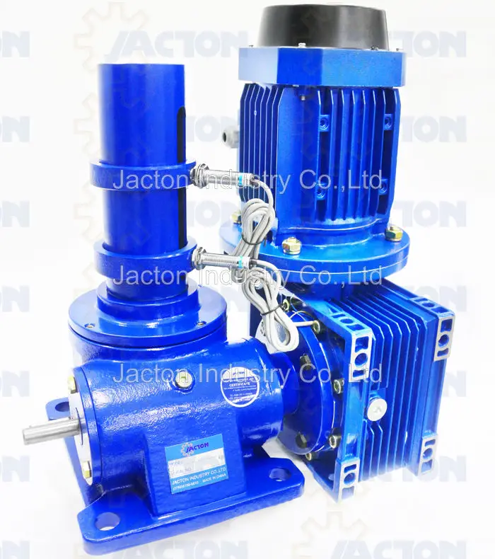 highefficiency and high lift JTW25T 25 ton mechanical screw jack,gears motorize screw jack