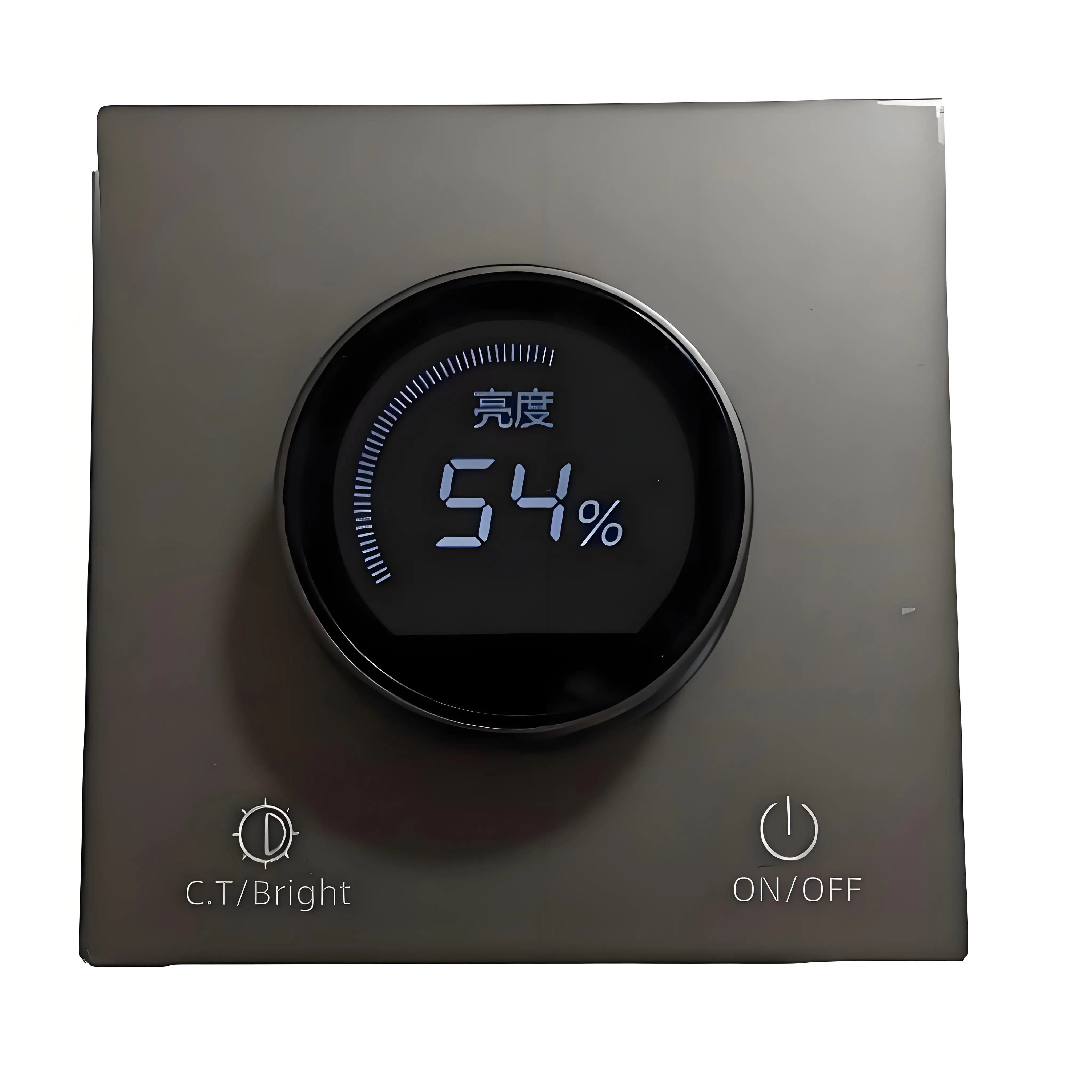 Smart Wall  Remote Control Switch with Smart Knob Dimmer Scene Single Fire Zero Fire 240v Max. Voltage