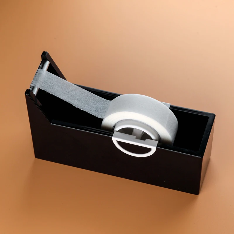 Eye Lash Tape Cutting Eyelash Extension Cutter Grafting Cutting Adhesive Tape Holder Clear Plastic Material