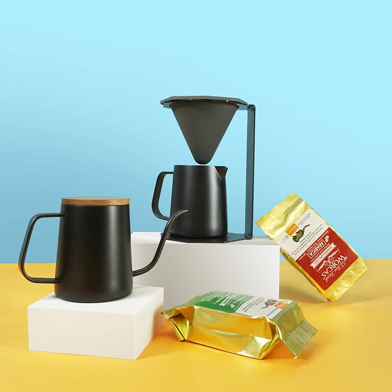 Coffee Drip Irrigation Tool Set Hand Brewed Coffee With Civet Coffee Bean Gift Set