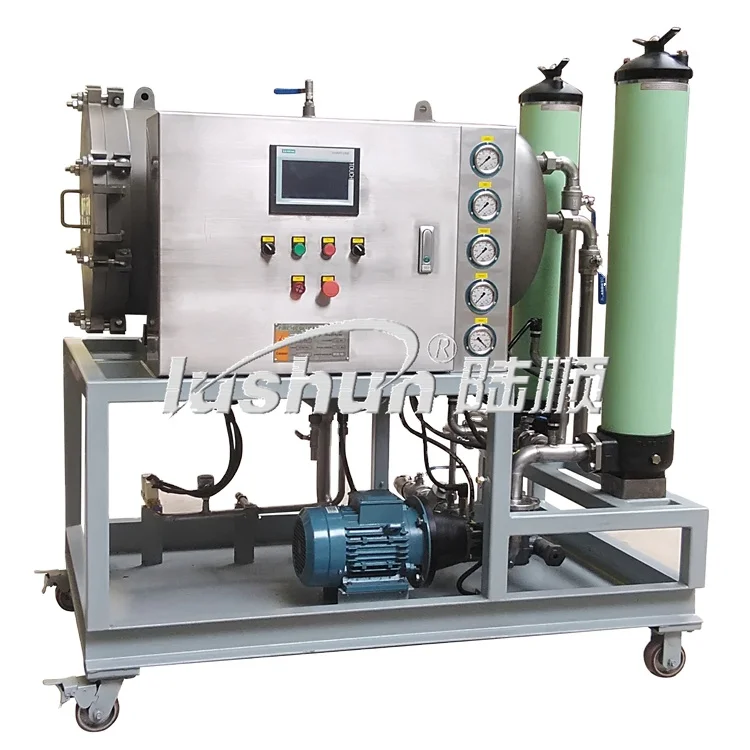 Turbine Oil Refinery Purifier Machine