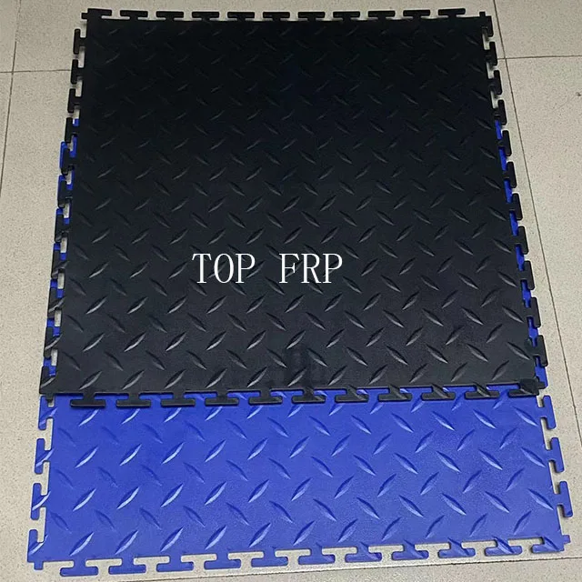 Plastic Modular PP PVC Floor Tile Interlocking Garage Floor