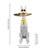 colorful Large Gentleman Dog in White Gold