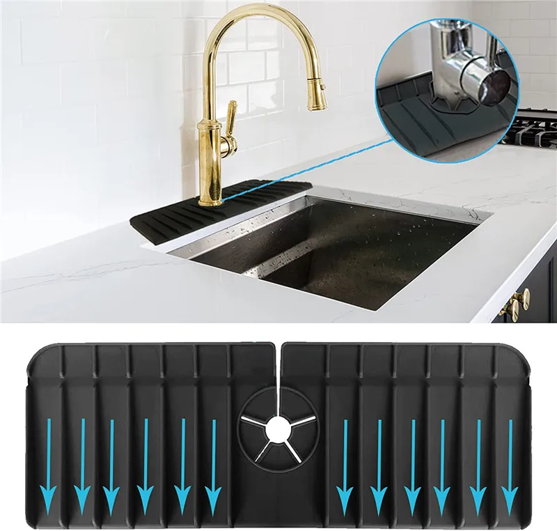 2022 новые трендовые продукты, силиконовый коврик для кухонного смесителя
