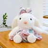 Princess rabbit-butterfly bow white dress cartoon dessert