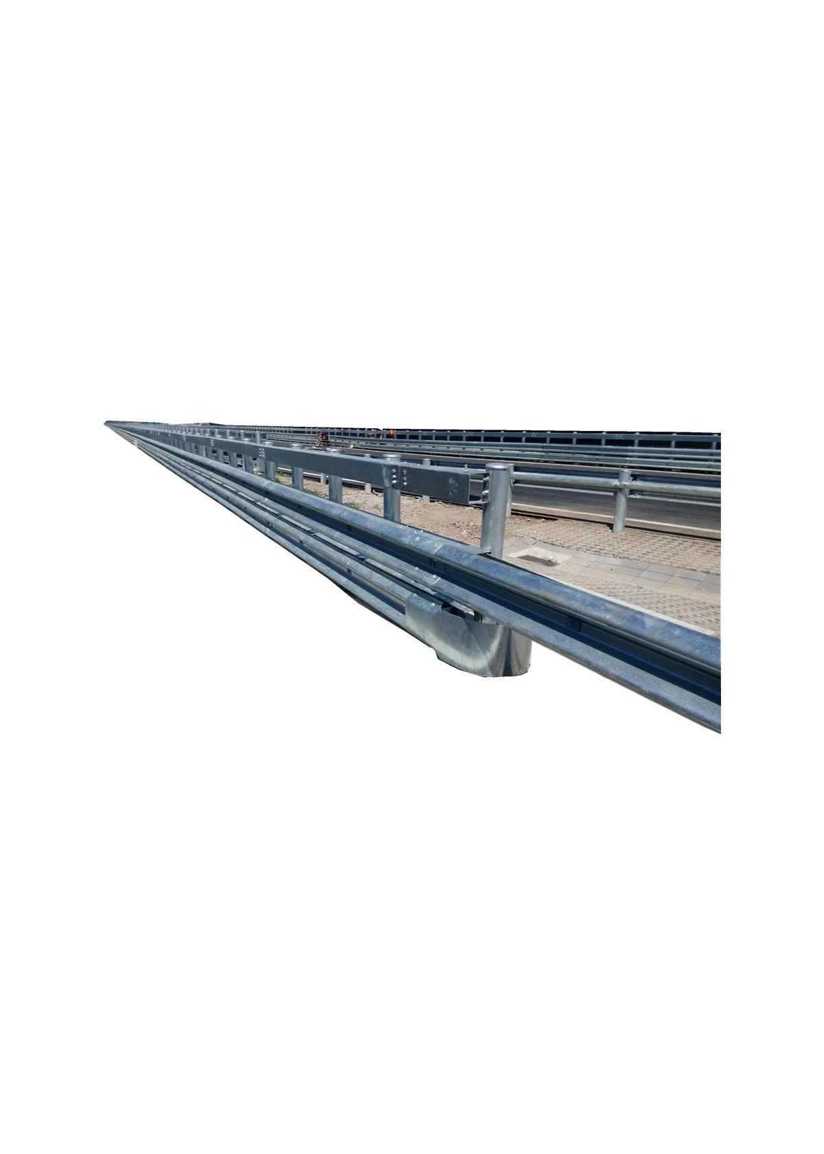 Highway Safety H4B  N2 W3 Containment Barrier Guardrail