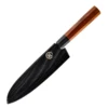 Cuchillo Santoku de madera de 7.5'' con funda para cuchillo