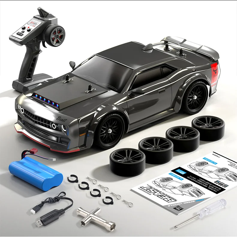 JLB RC Car 2.4G Cheetah 4WD 1/10 80km/h RC Brushless Car