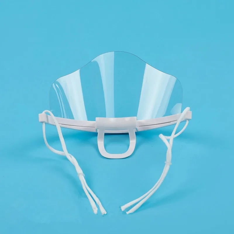Mask Block Clear Splash Guard Mask for Restaurants Plastic Face Cover, Blocks ...