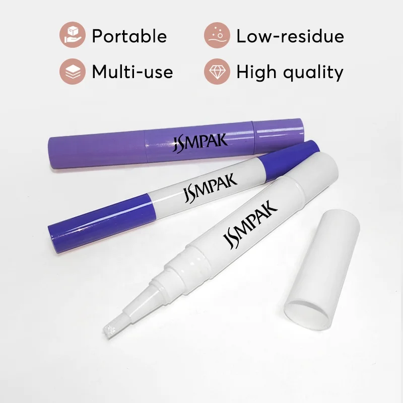 Custom Label 4ml 6ml Clear Empty Cosmetic Twist Pen Packaging Container 2ml Plastic Tube Nail Cuticle Oil Pen