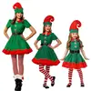 Green Dress + Hat + Belt + Stockings