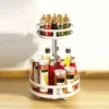 White round double layer