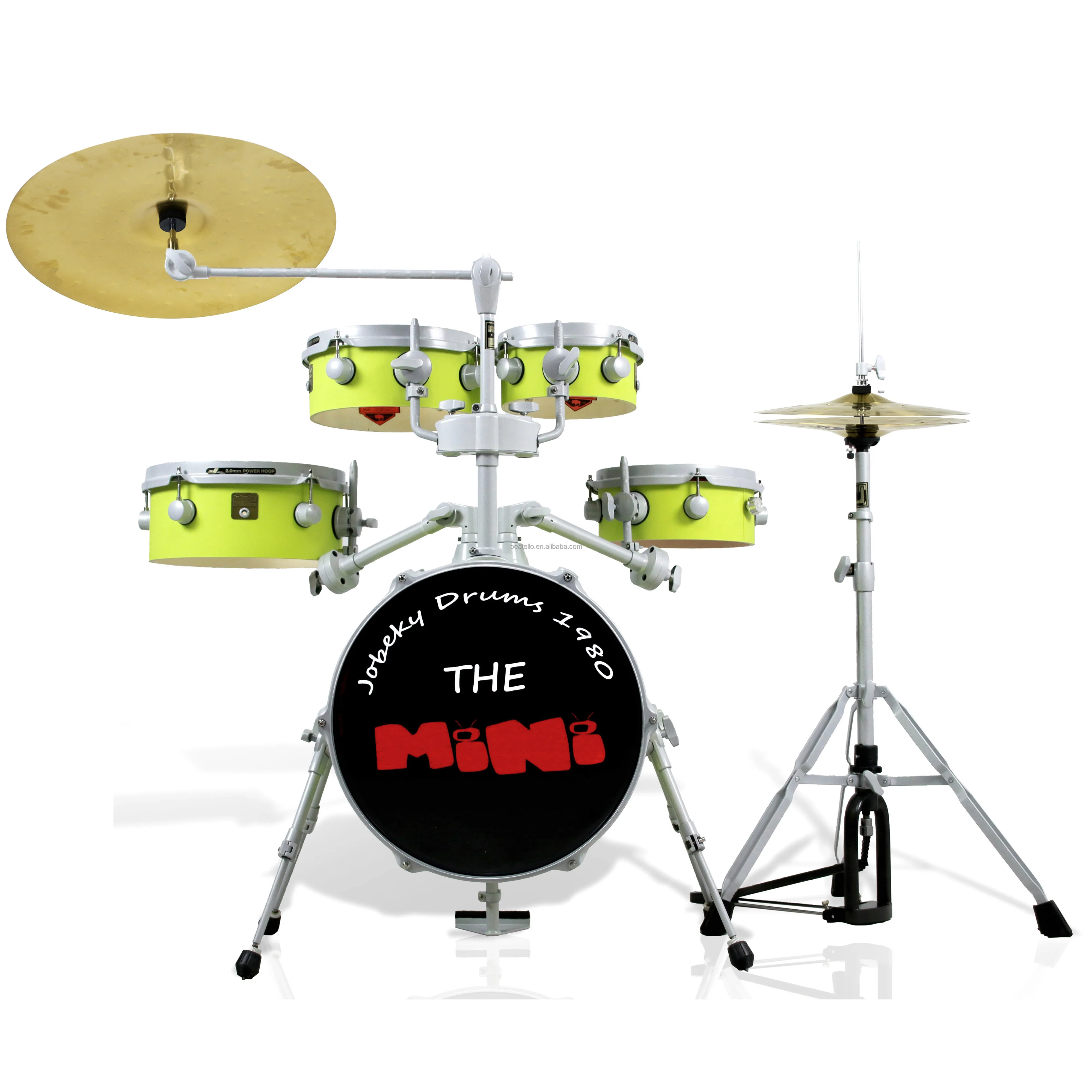 5/4.5.6発送休✨Bakers Brothers 5点ティータイムセット！ Beatello JBK Mini Travel Drum Set - 5 Pcs Portable Birch Wood