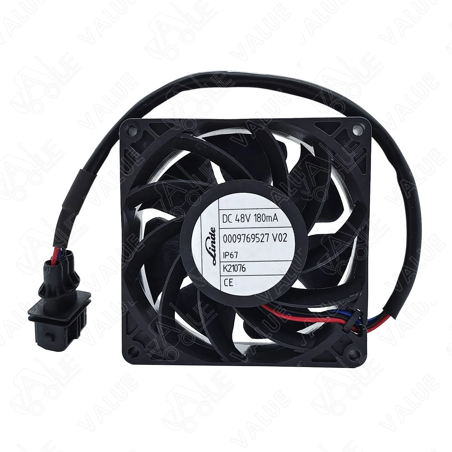 0009769527 Linde Forklift Parts 48v Radiator Fan DC48V 180mA  