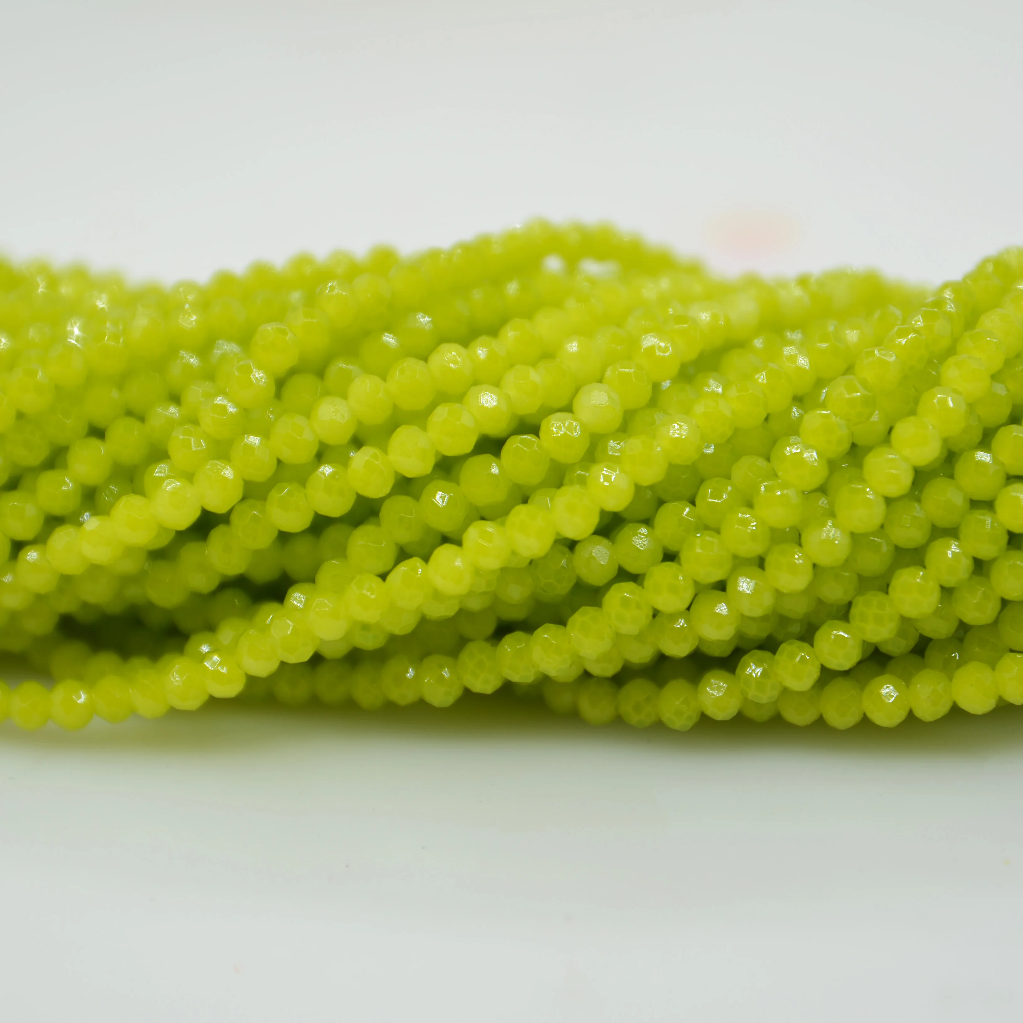 China Cheap Price Crystal Ab Faceted Rondelle Beads Wholesale Tyre