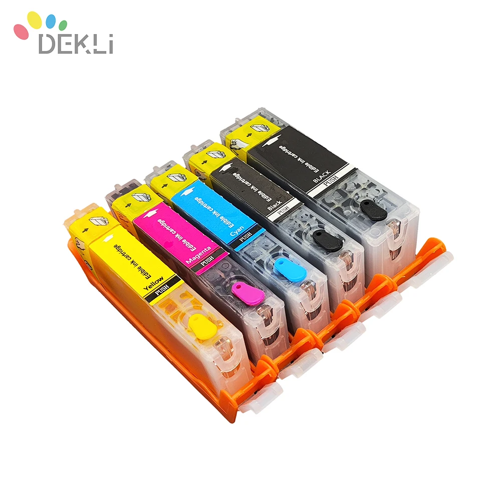 PGI 750 Refill CartridgeためCanon IP7270 MG6370 Edibleインク