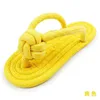 Yellow cotton slippers (approx. 16*7CM)