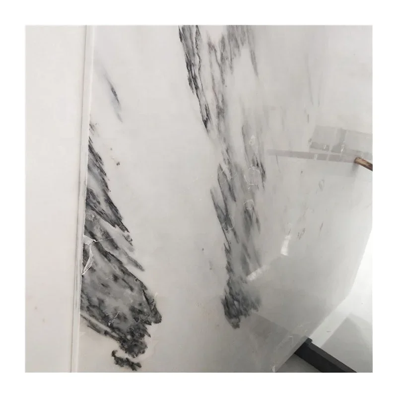 Slab Morden Design Landscape Ink China White Color Grey Vein Marble For House Indoor Wall Tiles Decoration
