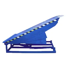 Container Loading Platform Mechanical Dock Levelers Stationary Dock Ramp Loading And Unloading