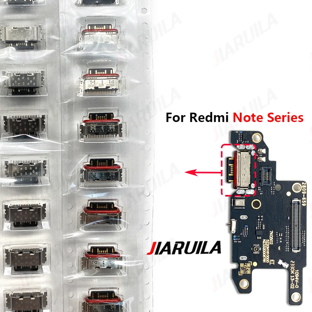 Xiaomi Redmi Note 13 12 Pro 4G Plus 5G用USB充電ポートコネクタ携帯
